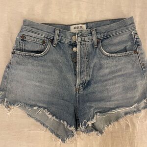 AGOLDE Parker cutoff shorts